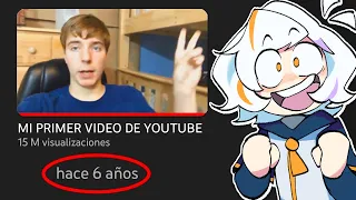 ESTOS SON LOS PRIMEROS VIDEOS de los YOUTUBERS FAMOSOS 🤨🤯