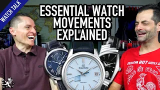Understanding Essential Watch Movements: Grand Seiko, Bulova, TAG Heuer V4, FC Monolithic & More