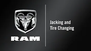 Jacking and Tire Changing | How To | 2020 Ram 1500 DT