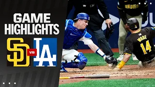 Padres vs. Dodgers Game Highlights (3/21/24) | MLB Highlights