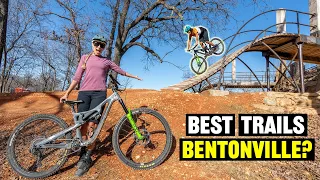 The BEST trails in BENTONVILLE? (The Castle Trail Hub)