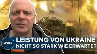 UKRAINISCHE GEGENOFFENSIVE : Russen versuchen Ukrainer nach Vorstoß wieder "zurück zu bomben"