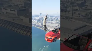 Franklins SUPER Jump In GTA 5 #gta5 #gtav #gtaonline