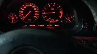 BMW E39 540i Cold Start. V8 Sound.