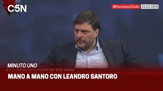 LEANDRO SANTORO: ¨El PRESIDENTE hoy hizo un PAPELÓN¨