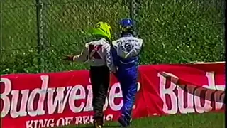 Accident at start of Portland 1998 - Indycar