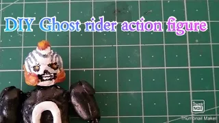 how to make a Ghost rider action figure