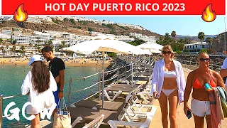 PUERTO RICO Gran Canaria July 25,  2023 🔴 Marina Suites Hotel to the Beach