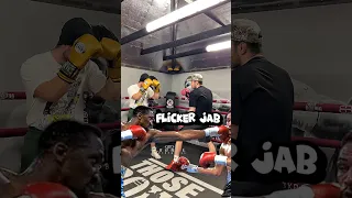 Learn the FLICKER JAB 🫡🥊 #boxing #viral #learntobox #boxingtraining #shorts