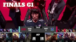 JDG vs LNG - Game 1 | Grand Finals LPL Summer 2023 Playoffs | LNG Gaming vs JD Gaming G1 full