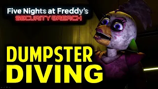 Dumpster Diving: How to Decommission Chica | FNAF Security Breach (Chica Boss Fight)