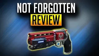 Not Forgotten Review | Legend Rank Reward | Destiny 2 Forsaken