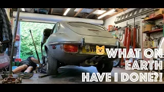 I BOUGHT A JAGUAR E-TYPE! WHAT COULD POSSIBLY GO WRONG? - Jaguar E-Type Restoration - Ep. #1