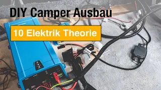 DIY VW T6 Camper Ausbau 🚐 - Elektrik Theorie ⚡️ // Umbau zum Camper