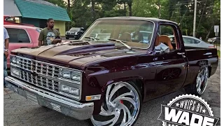 Stuntfest Cookout 2k15 : Candy Purple Shortbed on 28" Billet wheels