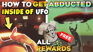 GTA 5 Online How to Get Abducted Inside of UFO Alien Spaceship & All Rewards 2023