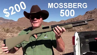 Mossberg 500 - World's Ugliest Shotgun Is Now Beautiful - Best $200 I Ever Spent!