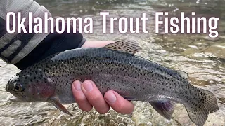 This Oklahoma River is LOADED with Rainbow Trout!