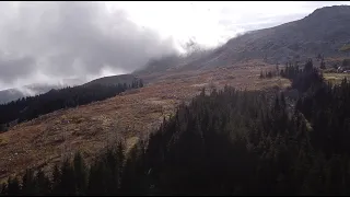 Полет около х. Алеко, Витоша планина - Aleko Hut, Vitosha Mountain, Bulgaria