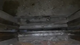 Лифт Строммашина в сетчатой шахте 320 кг 0,65 м/с без реверса, резинка против лифта