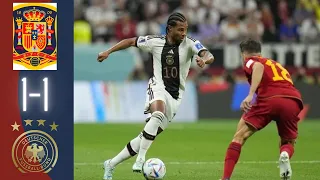 Germany vs Spain highlights & All Goals 2022 HD - World cup 2022