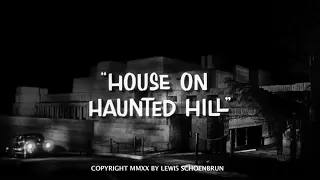 HOUSE ON HAUNTED HILL (1959) Trailer  - B&W