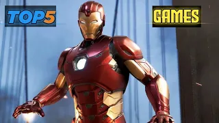 Top 5 IRON _ MAN Avengers Games For Android|In Hindi