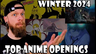 2024!!! Top 40 Winter Anime Openings Reaction