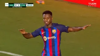 Ansu Fati was sensational vs Inter Miami | Every touch