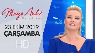 Müge Anlı ile Tatlı Sert 23 Ekim 2019 | Çarşamba