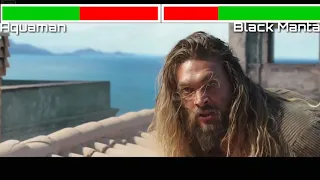 Aquaman Vs Black Manta With HealthBars HD (Aquaman)