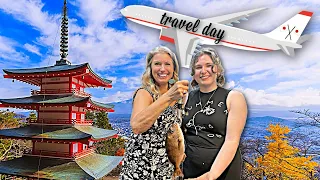 33 Hour Travel Day!! | Japan Travel Vlog Series Ep 1