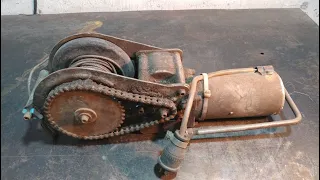 Electric winch Restoration