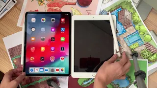 Сравнение IPad Pro 11’ и iPad Pro 9.7’ для скетчеров