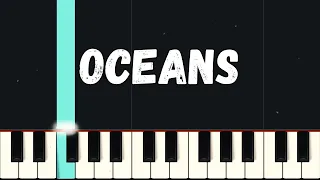 Oceans (Where Feet May Fail) - Hillsong UNITED | Beginner Piano Tutorial Easy