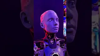 Ameca Humanoid Robot In Dubai Museum Of The Future