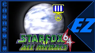 Star Fox 64: All Medals Guide [Corneria]