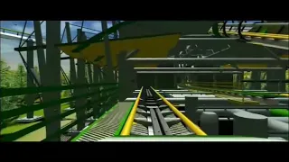 (REUPLOAD) sXtrak 2.2 - (RCT3 - experimental coaster) - Day and Night