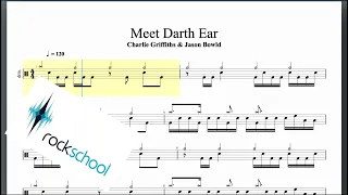 Meet Darth Ear Rockschool Grade 8 Drums