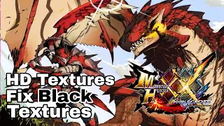 MHXX HD Texture Pack Fix Black Textures | Poco X3 Pro