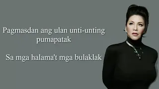 Tuwing Umuulan Lyrics - Regine Velasquez-Alcasid