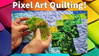 I Made 3 Pixel Art Quilts with Amazing Results.