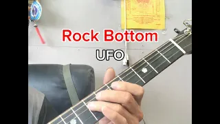 Rock Bottom - UFO (Guitar Cover) #rockbottom #guitarcover #acousticcover