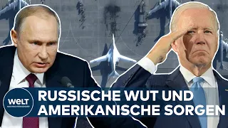 UKRAINE-KRIEG: Putin entsetzt und USA in Sorge - Russland wird jetzt Kriegsgebiet
