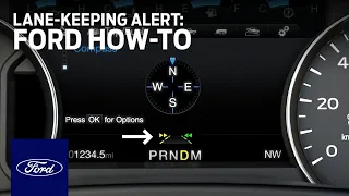 Lane-Keeping Alert | Ford How-To | Ford