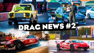 Турбо ВАЗ 2101 от AMS. АТМО ВАЗ 2108 на 380лс. Lamborghini Huracan 1700лс. DRAG NEWS