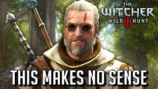 Witcher 3: Geralt Contradicts Himself.