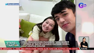 Hindi inaasahang pagkikita nina Barbie Forteza at David Licauco outside work, usap-usapan... | SONA