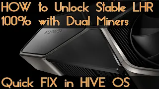 LHR 100% Unlock on NBminer v41.0 on Ethereum mining FIX stability for RTX LHR mix with Non LHR