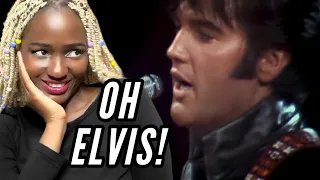 What a Hunk!! ELVIS PRESLEY - “Blue Suede Shoes” (68 Comeback Special) Singer FIRST REACTION!